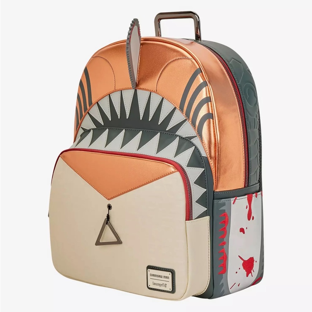 Loungefly Chainsaw man backpack NWT - Picture 3 of 5